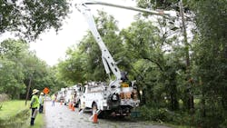 With the call-out system, TECO can track the location of work crews not only during storm restorations, but also on blue sky days. With the call-out system, TECO can track the location of work crews not only during storm restorations, but also on blue sky days.