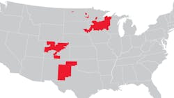 Xcel's service territories Xcel's service territories