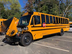 In a different program, Highland Electric Fleets and National Grid used a Thomas Built Buses Saf-T-Liner C2 Jouley electric school bus equipped with a Proterra Powered battery system discharged nearly three megawatt-hours of electricity stored in the bus to the regional electric grid over the course of 30 events this summer. In a different program, Highland Electric Fleets and National Grid used a Thomas Built Buses Saf-T-Liner C2 Jouley electric school bus equipped with a Proterra Powered battery system discharged nearly three megawatt-hours of electricity stored in the bus to the regional electric grid over the course of 30 events this summer.