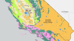 Eix Sce California Map