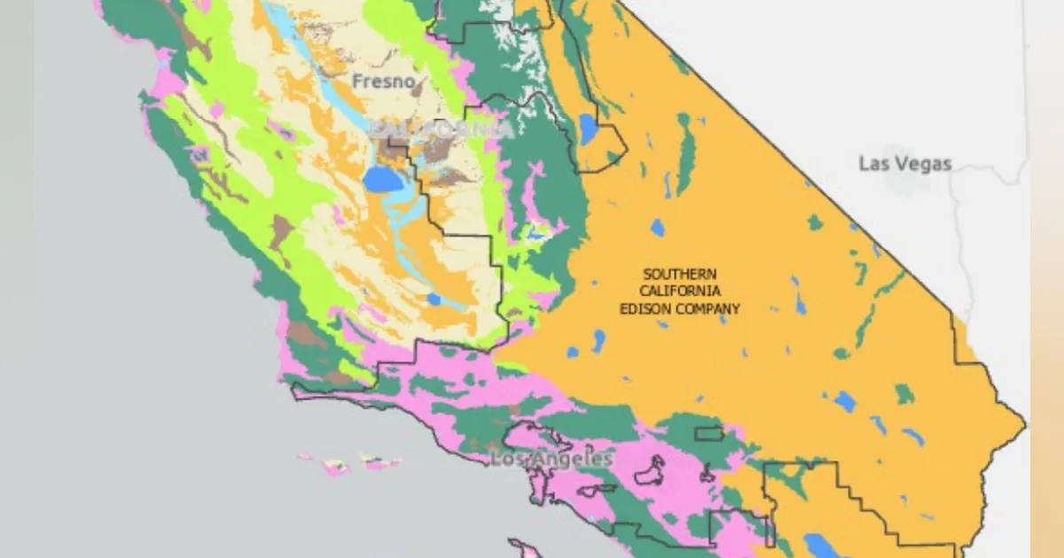 Southern California Edison Map Over 40,000 Inland Empire Customers