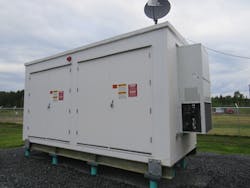 Battery energy storage building. Battery energy storage building.