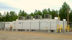 A 5-MW, 10-MWh battery energy storage system Agilitas installed at Rumford, Maine.