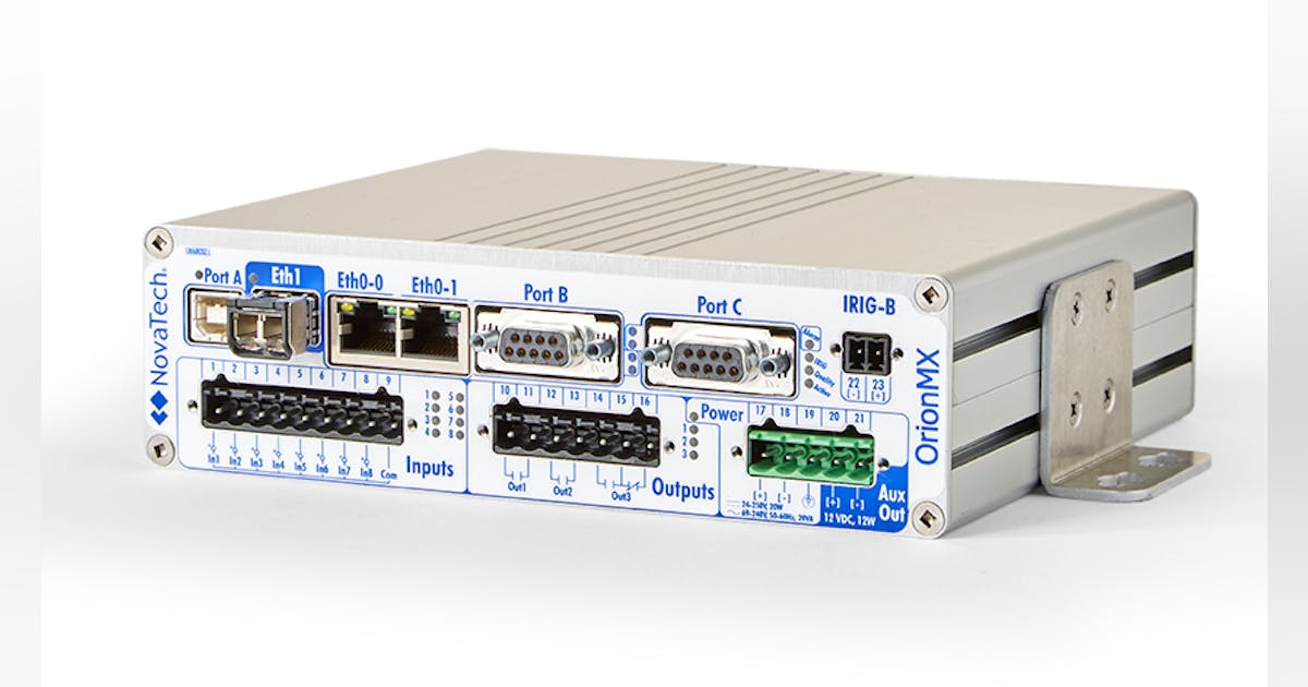 NovaTech Automation to Demonstrate a Dozen New Products | TD World