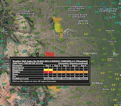 Fire-weather forecasting is beneficial for an individual grid or a utility in a high-risk area but may not solve the problem for utilities proactively monitoring risk and response over their entire service area. Fire-weather forecasting is beneficial for an individual grid or a utility in a high-risk area but may not solve the problem for utilities proactively monitoring risk and response over their entire service area.