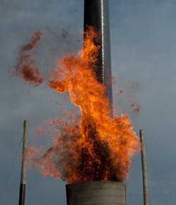 RS-Ackerman severe fire test in progress. RS-Ackerman severe fire test in progress.