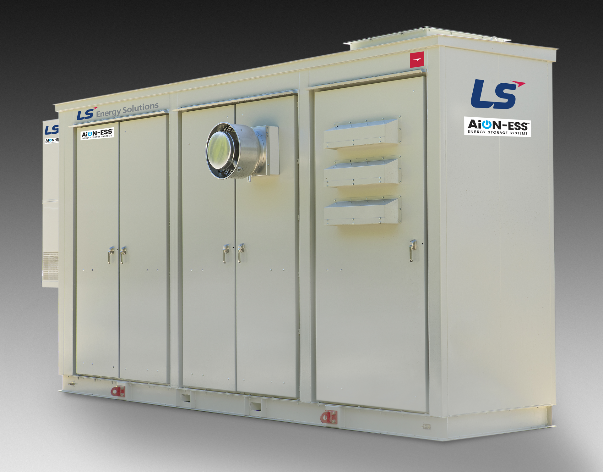 The AiON-ESS is an all-in-one AC energy storage solution available in two models for 1-hour and 2-to-4-hour applications.