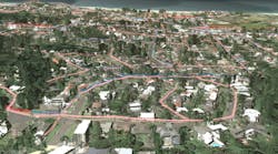 With digital twin technology, utilities can quickly and easily detect vegetation encroachment within conventional clearance zones and highlight those violations across the network With digital twin technology, utilities can quickly and easily detect vegetation encroachment within conventional clearance zones and highlight those violations across the network