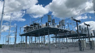 A key element of this effort was the installation of a 500-kV, 1440-MVAR series capacitor bank, deployed in Warroad, Minnesota and provided by Hitachi Energy.