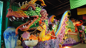 Leviathan Float, Orpheus, Mardi Gras