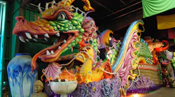 Leviathan Float, Orpheus, Mardi Gras