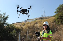 An invasive species mapping and vegetation health analysis project is conducted over high elevation changes and difficult-to-access terrain. An invasive species mapping and vegetation health analysis project is conducted over high elevation changes and difficult-to-access terrain.