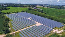 The Dubuque Solar project is a combination of two sites, the West Dubuque Solar Garden (shown here) and the Downtown Dubuque Solar Garden. Alliant has a goal to add 400 MW of solar to Iowa by the end of 2024. The Dubuque Solar project is a combination of two sites, the West Dubuque Solar Garden (shown here) and the Downtown Dubuque Solar Garden. Alliant has a goal to add 400 MW of solar to Iowa by the end of 2024.