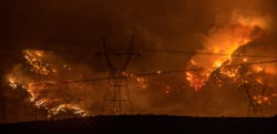 Catastrophic wildfires started by electric utilities burn more structures on average than any other fire source.
