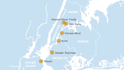 Locations of the small power plants involved in the project. Locations of the small power plants involved in the project.