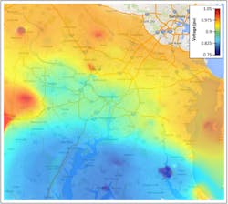 Figure 7 shows the Washington, D.C., voltage profile during the April 7, 2015, low voltage disturbance. Image from NERC’s assessment report. Figure 7 shows the Washington, D.C., voltage profile during the April 7, 2015, low voltage disturbance. Image from NERC’s assessment report.