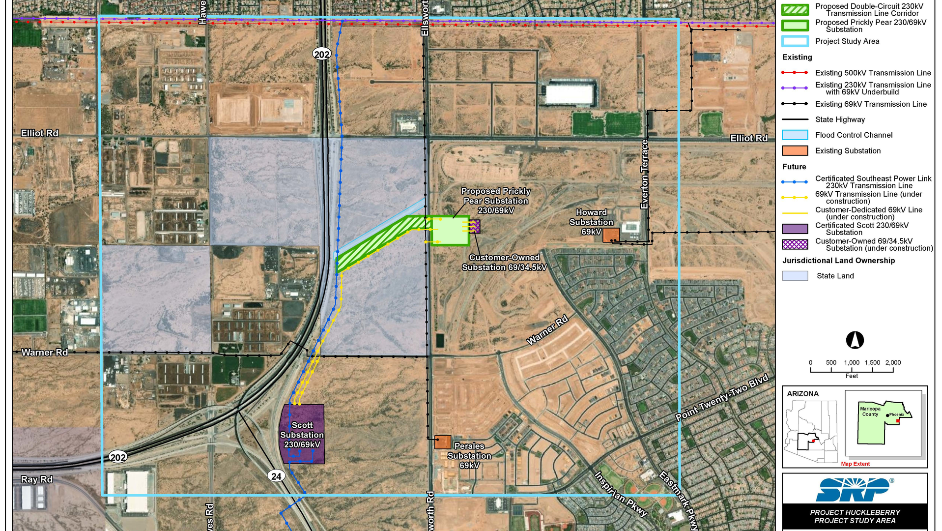 Huck Project Study Area