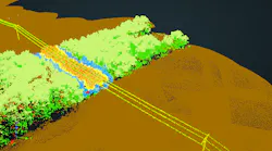 Vegetation Imagine Analysis. Courtesy of GE.