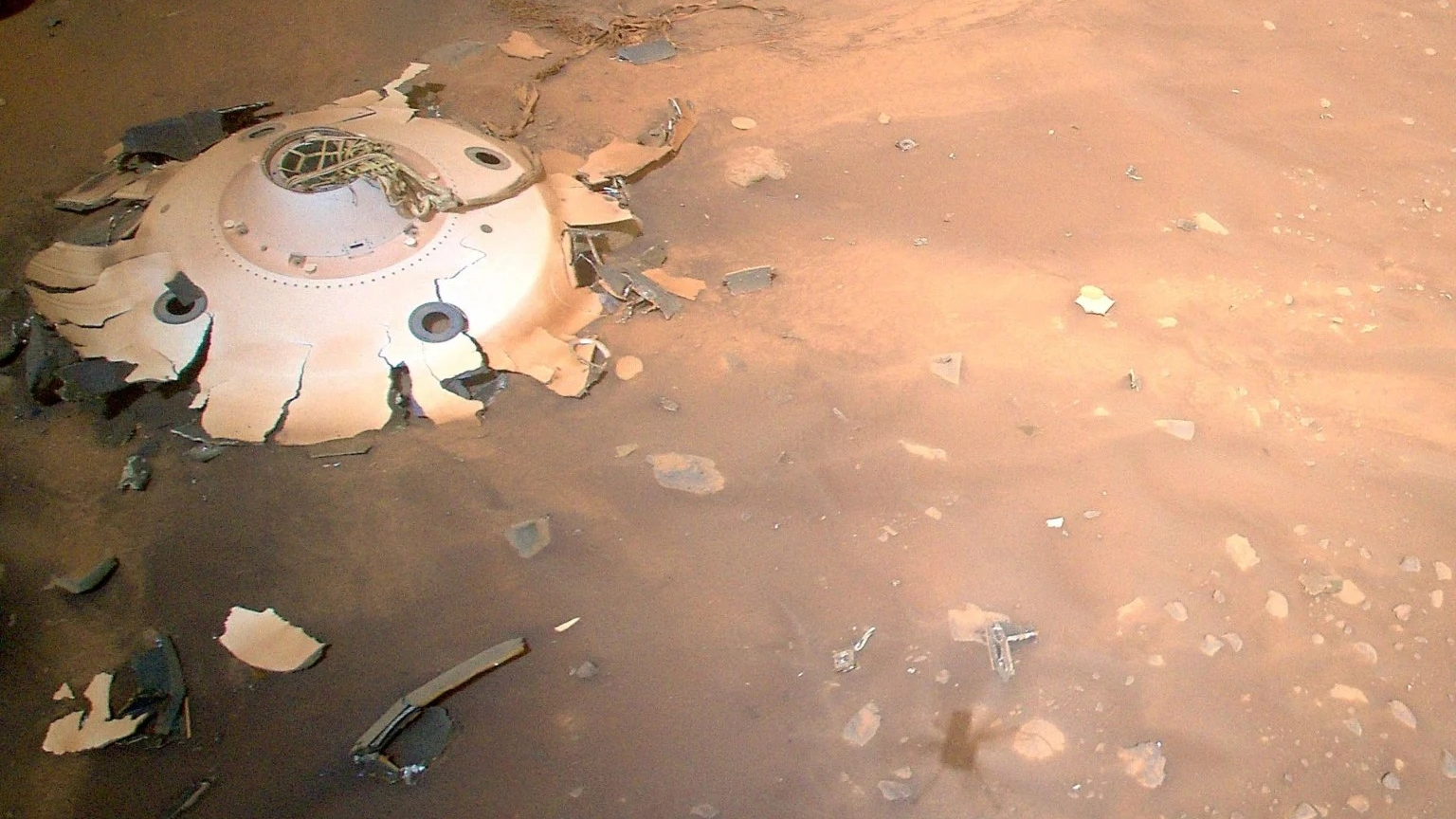 Landing site. Courtesy of NASA.