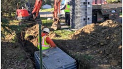 Figure 1: Hastings, Michigan HDD contractor, Dig-It Inc utility crew installing distribution line in Southwest Michigan. Figure 1: Hastings, Michigan HDD contractor, Dig-It Inc utility crew installing distribution line in Southwest Michigan.