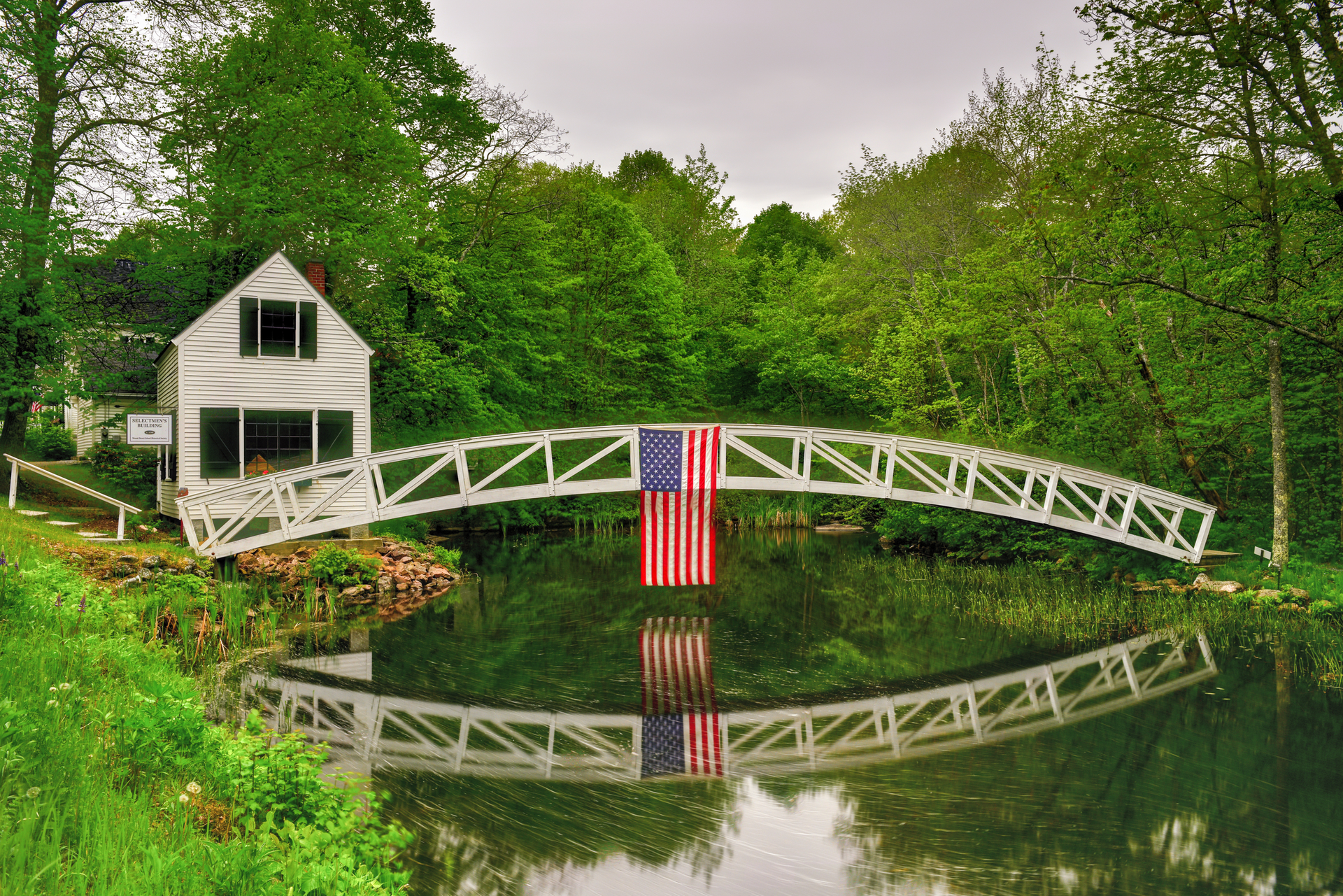 A bridge at Somesville, Mount Desert Island, Maine, one of the selected communities for the DOE&rsquo;s island resiliency projects.