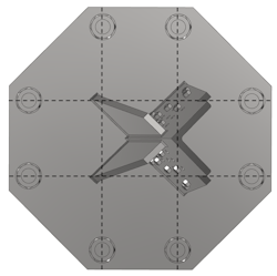 FE Deflection contours for the original dead end base shoe design (a) and the re-designed base shoe (b). FE Deflection contours for the original dead end base shoe design (a) and the re-designed base shoe (b).