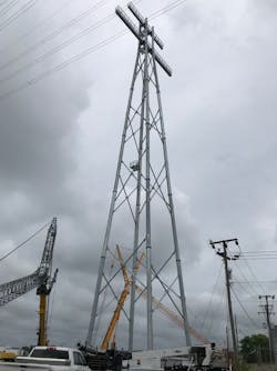 115-kV DC River Crossing. Courtesy of Dominion Power.