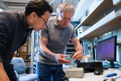 PARC research fellow Peter Kiesel works to develop the optical sensor technology. PARC research fellow Peter Kiesel works to develop the optical sensor technology.