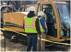 Figure 2: Open and thought-filled communication is mandatory for an HDD crew to operate successfully. Figure 2: Open and thought-filled communication is mandatory for an HDD crew to operate successfully.