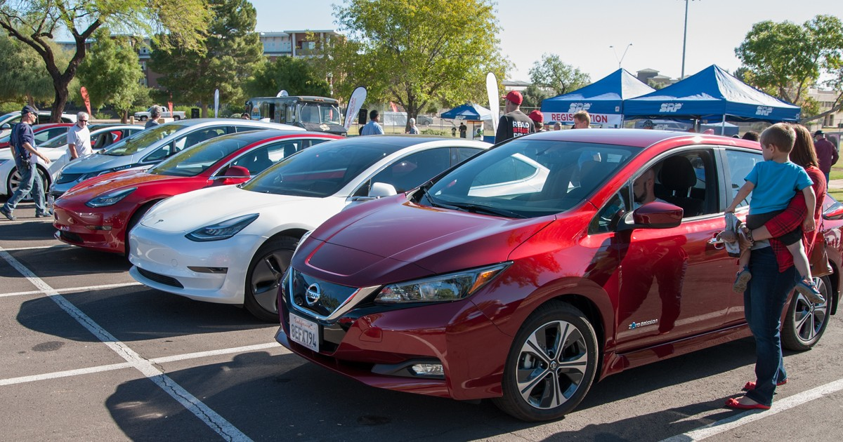 Customers have taken opportunities to check out EVs at SRP's EV Expo events and EV Ride and Drive events, with the most recent Ride and Drive events happening in April 2022, in Tempe and Mesa.