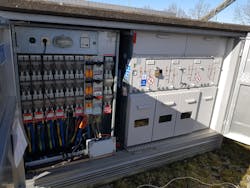 SCG control unit installation. SCG control unit installation.