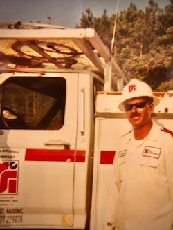 During his career, Clifton Droddy Jr. traveled the country for line work. During his career, Clifton Droddy Jr. traveled the country for line work.