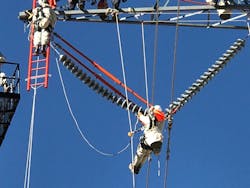 In his current role, Jim McDonald offers live-line training to the industry. In his current role, Jim McDonald offers live-line training to the industry.