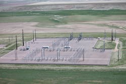 The transmission line and five interconnected wind farms of the Rush Creek Gen Tie deliver up to 1,400 MW of power for Xcel Energy customers. These resources are connected to Xcel Energy’s Missile Site Substation. Differences in turbine and control technologies among generating facilities can yield unsatisfactory distribution of reactive power. Xcel Energy’s Automatic Voltage Setpoint Optimizer improves the power factor and reduces the risk of significant or oscillatory reactive power swings among the wind farms. The transmission line and five interconnected wind farms of the Rush Creek Gen Tie deliver up to 1,400 MW of power for Xcel Energy customers. These resources are connected to Xcel Energy’s Missile Site Substation. Differences in turbine and control technologies among generating facilities can yield unsatisfactory distribution of reactive power. Xcel Energy’s Automatic Voltage Setpoint Optimizer improves the power factor and reduces the risk of significant or oscillatory reactive power swings among the wind farms.