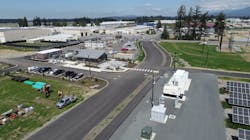 SnoPUD's Arlington Microgrid. Courtesy of SnoPUD. SnoPUD's Arlington Microgrid. Courtesy of SnoPUD.