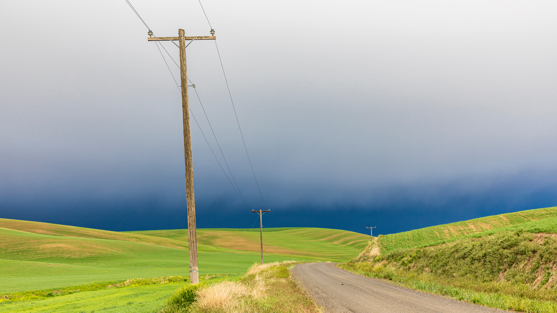 Utility Poles Rolling Hills Extended License 630fcf7908549