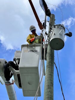 In the electric utility space, line crews, in particular, face many of those potential hazards on a daily basis.
