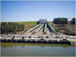 Figure 2: Fairfield Pumped Storage facility (576MW) in Jenkinsville, SC. acts as a giant battery. Figure 2: Fairfield Pumped Storage facility (576MW) in Jenkinsville, SC. acts as a giant battery.