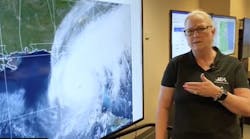 JEA&rsquo;s Emergency Operations Center: Chief administrative officer Jody Brooks,