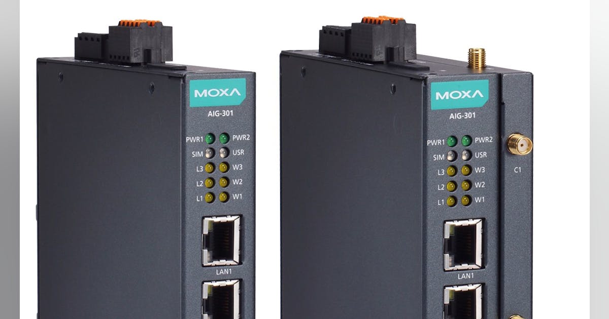 Moxa IIoT Gateways Ensures Connectivity from Edge to Cloud in Remote