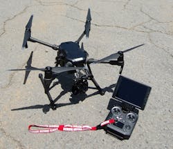 Zanmuse X4, affectionally nicknamed Darth, is normally piloted by Boyd and Scruggs. Zanmuse X4, affectionally nicknamed Darth, is normally piloted by Boyd and Scruggs.