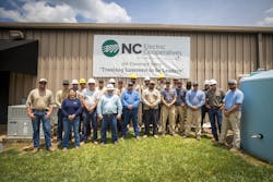 NC line workers will use skills gained from the Timpson panel training when they return to their cooperatives. NC line workers will use skills gained from the Timpson panel training when they return to their cooperatives.