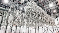An example of an HVDC VSC valve hall. Source: Hitachi Energy. An example of an HVDC VSC valve hall. Source: Hitachi Energy.