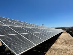 Solar panel rows in an array of photovoltaic panels. There are about 1.8 GW in nameplate capacity of distributed energy resources integrated into the grid. Solar panel rows in an array of photovoltaic panels. There are about 1.8 GW in nameplate capacity of distributed energy resources integrated into the grid.