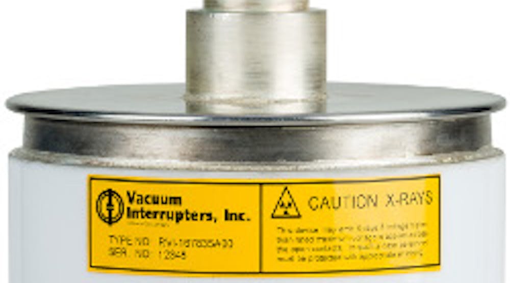 167835 A00 Vacuum Interrupter Replacement