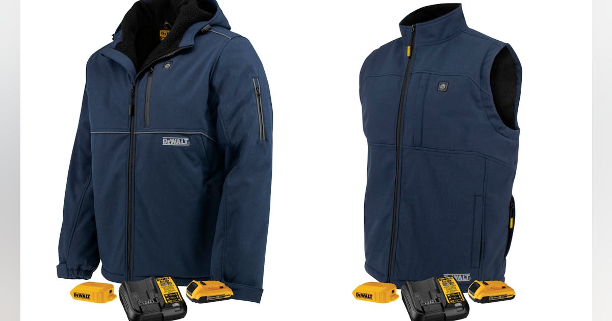 Dewalt hi top vis heated jacket