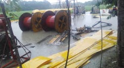 Cyclonic Storm Bulbul halted project activities for a few weeks. Cyclonic Storm Bulbul halted project activities for a few weeks.