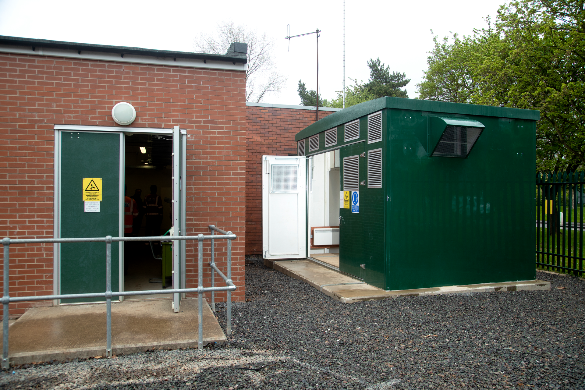 UoW primary substation and FCLi housing.