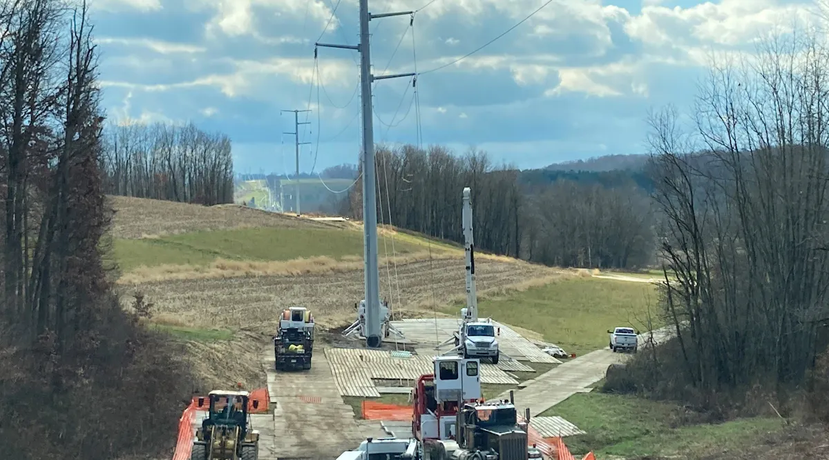 Firstenergy Coverage FirstEnergy Upgrades Transmission Line in Eastern Ohio | T&D World
