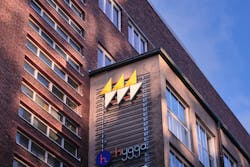 The logo of Helen Oy, one of Finland’s largest energy companies. Helen Electricity Network Ltd. is the city-owned electricity distribution network operator for Helsinki. The logo of Helen Oy, one of Finland’s largest energy companies. Helen Electricity Network Ltd. is the city-owned electricity distribution network operator for Helsinki.